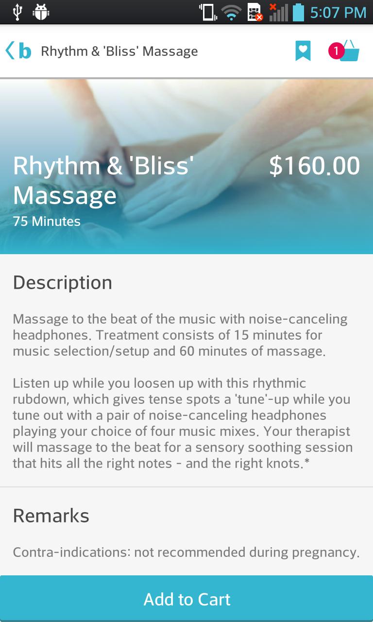 Bliss Spa Booking