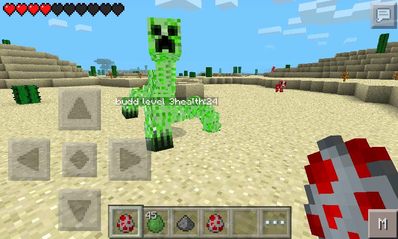 Elemental Creepers MCPE 1.0.0