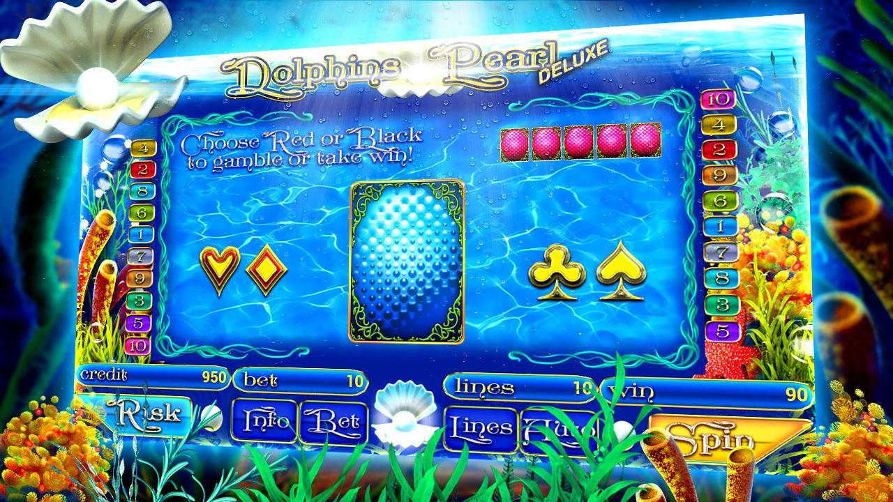 Dolphins of the pearl sea slot