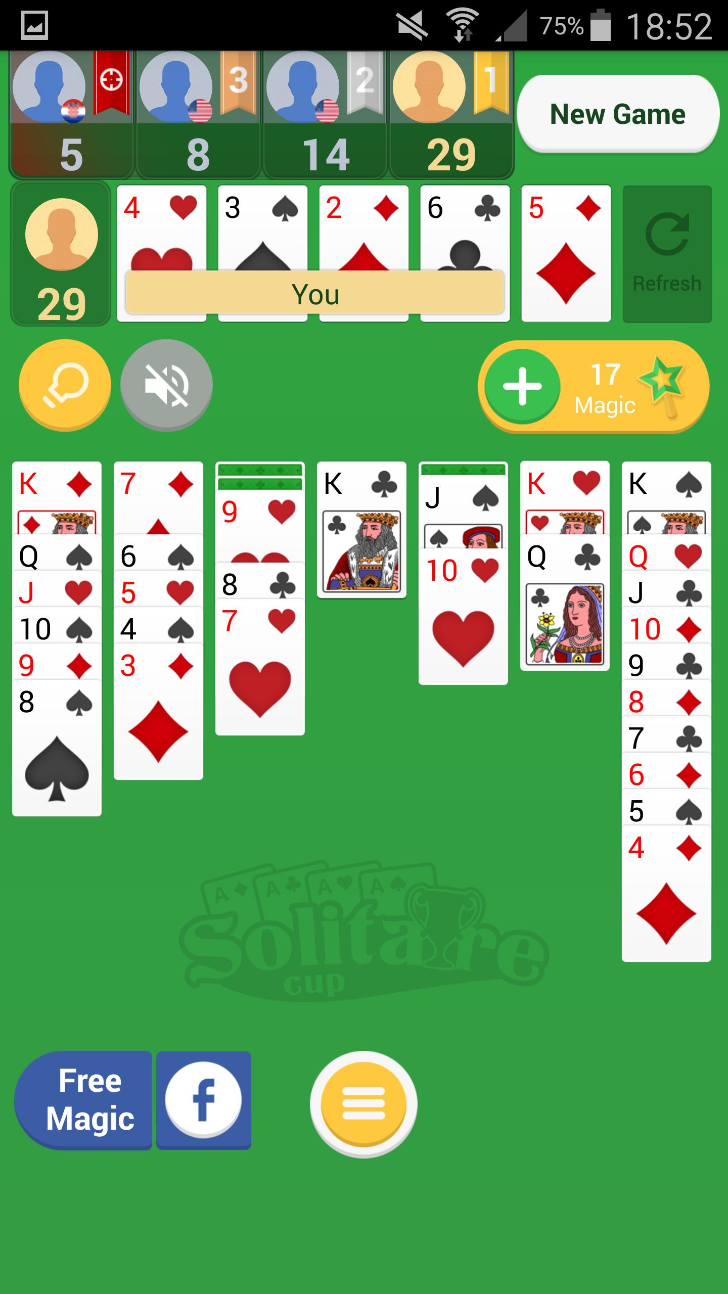 Solitaire Cup