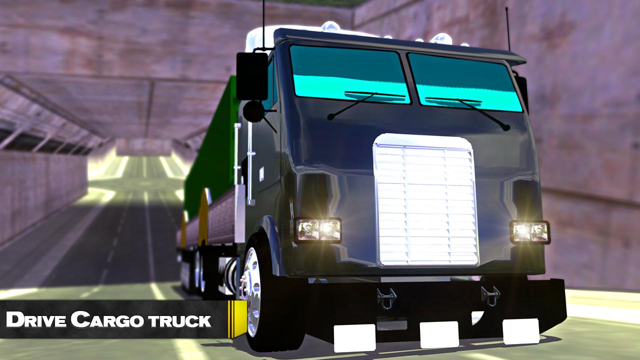 City Cargo Truck Transport 3D