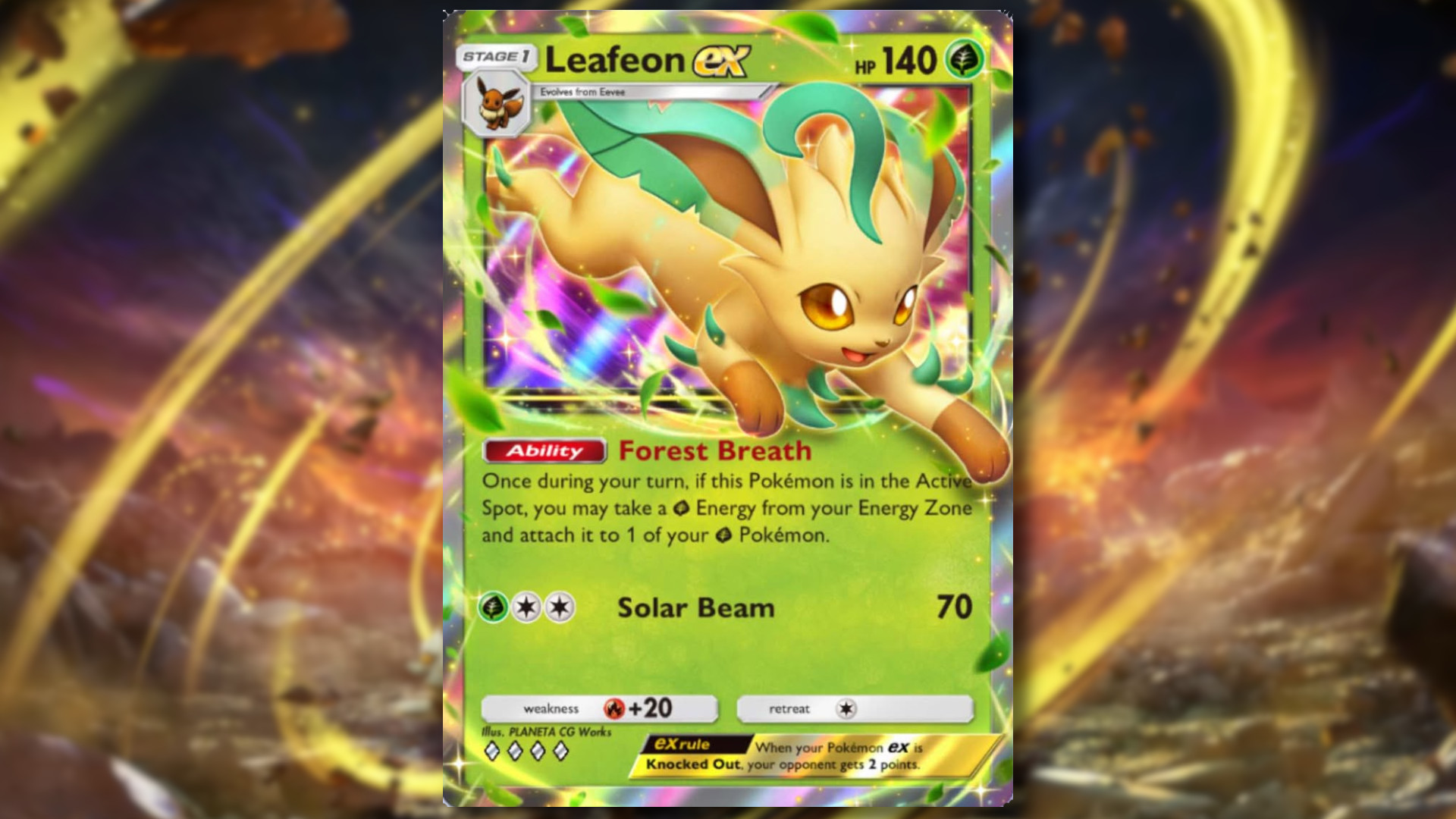 Deck Ex Leafeon Terbaik di Pokemon TCG Pocket