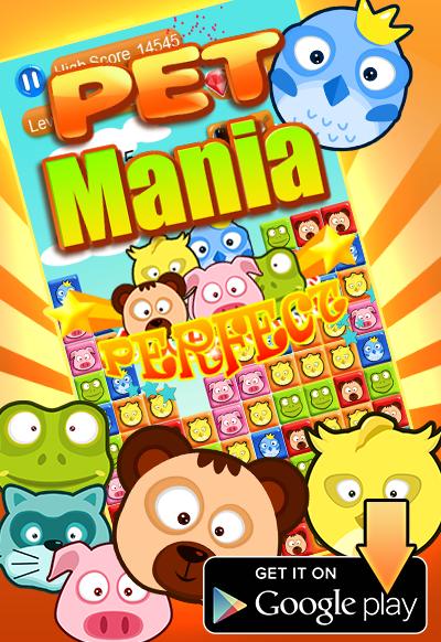 Pet Crush Mania