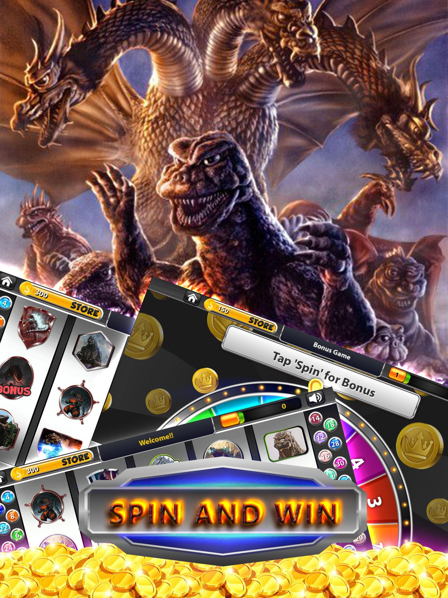 Godzilla slot machines