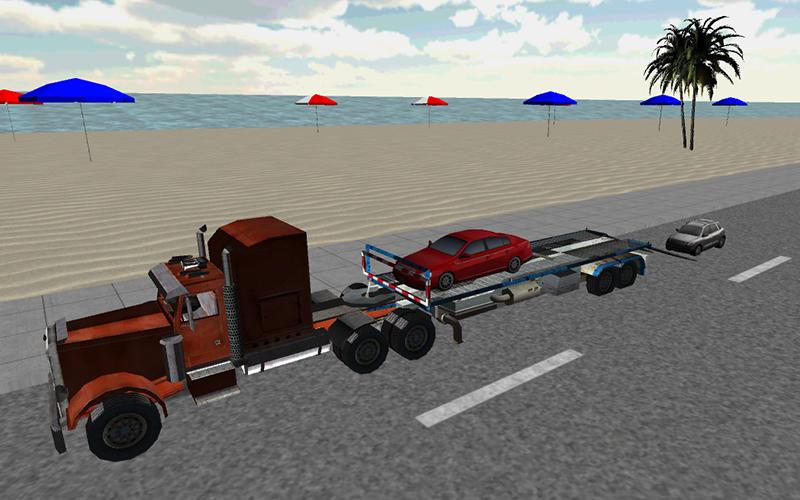 Car Transport Trailer Truck