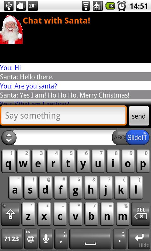 Chat with Santa Claus!