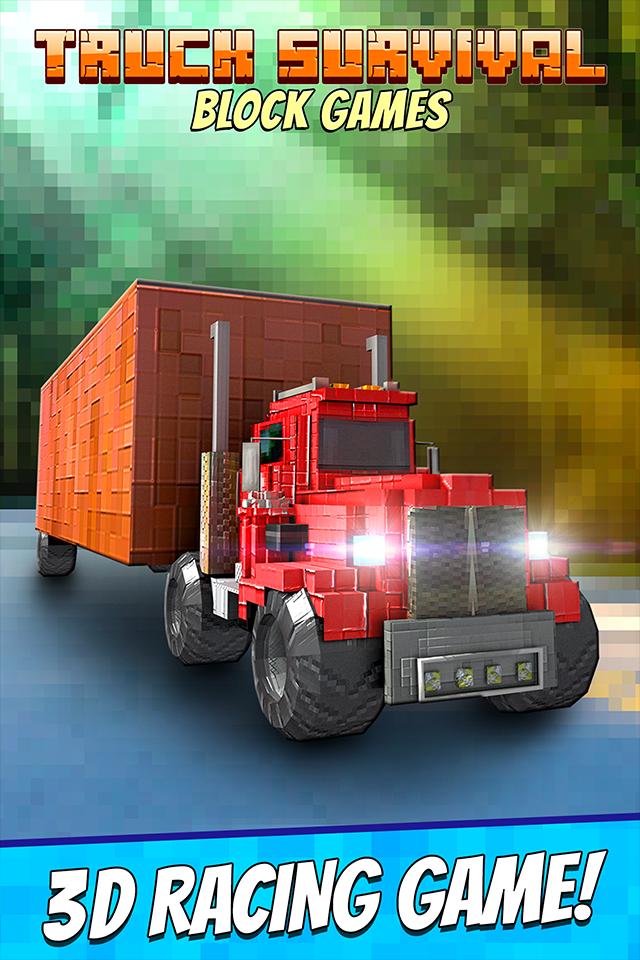 Truck Survival Block Games