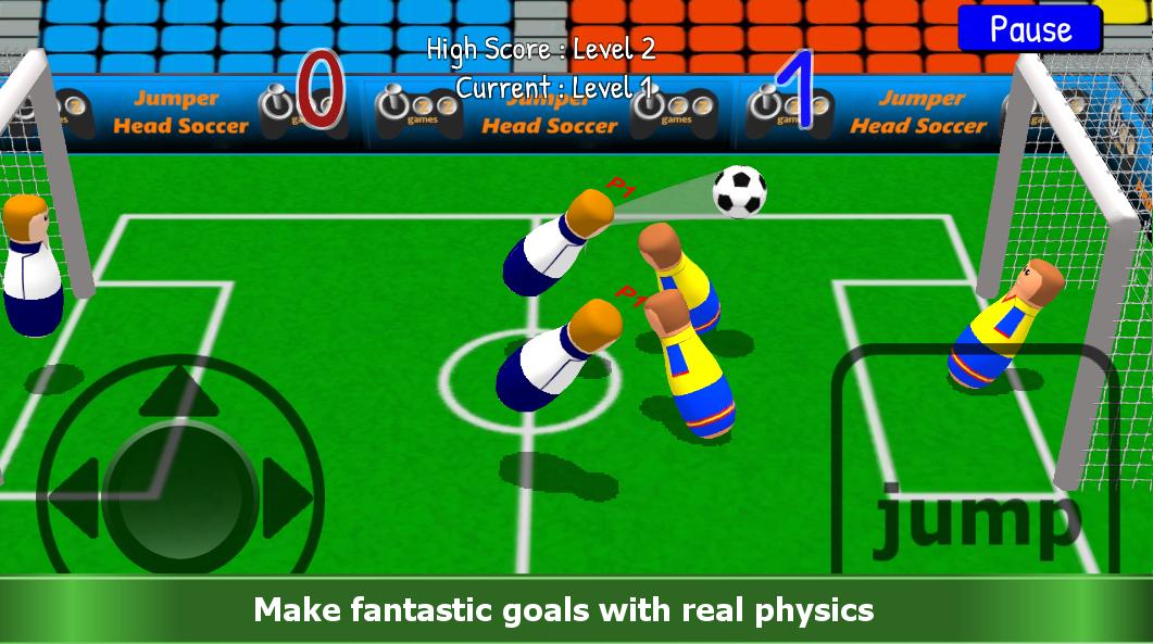 Jumper Head Soccer