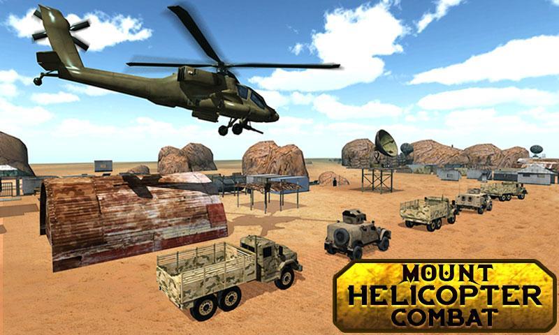 Mount Helicopter Combat 3D