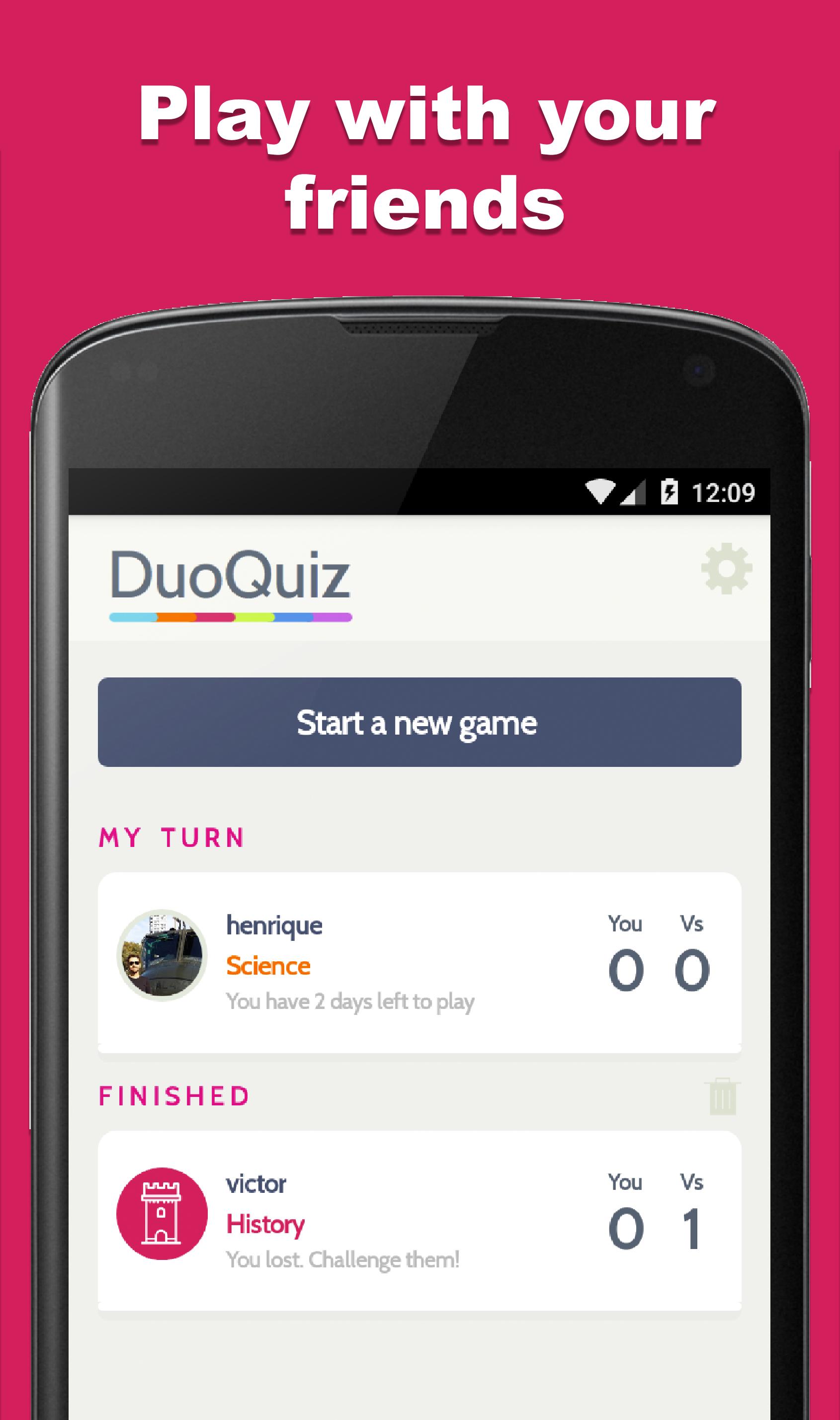 Duo Quiz Trivia Game