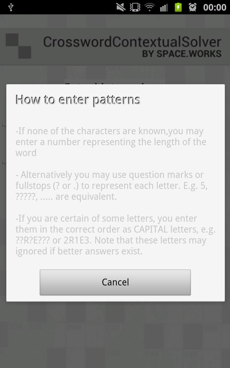 Crossword Contextual Solver