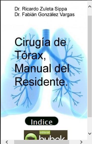 Manual de Cirugia de Torax