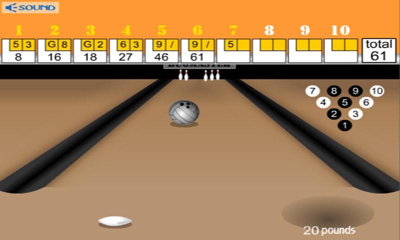 Finger Bowling - Sport Games