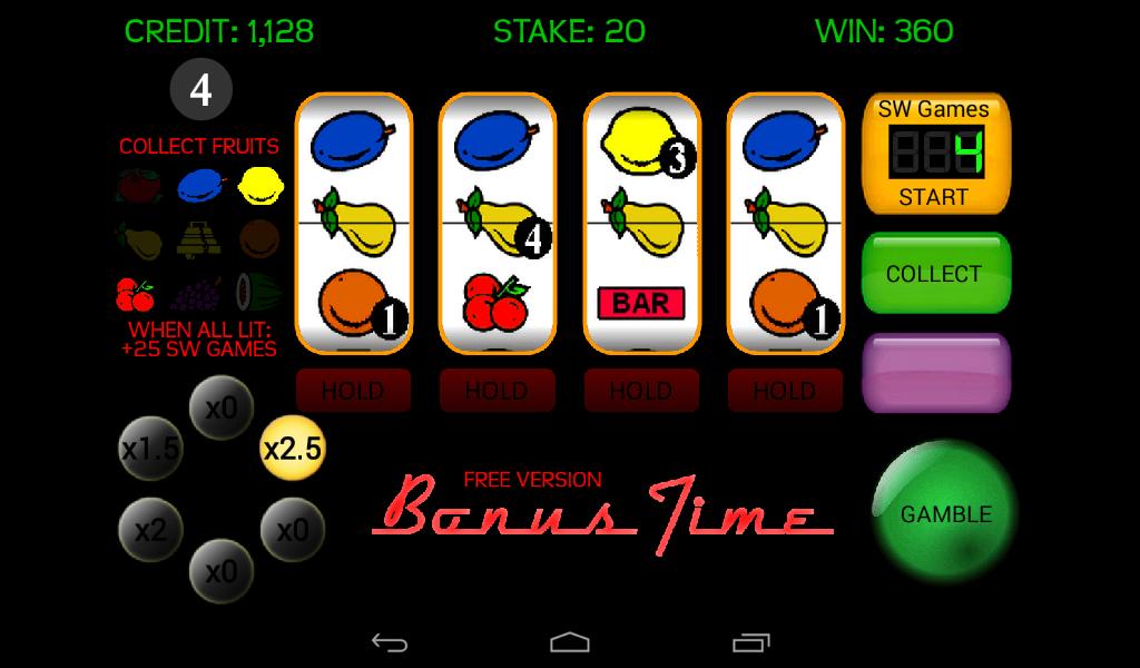 Bonus Time slot machine FREE