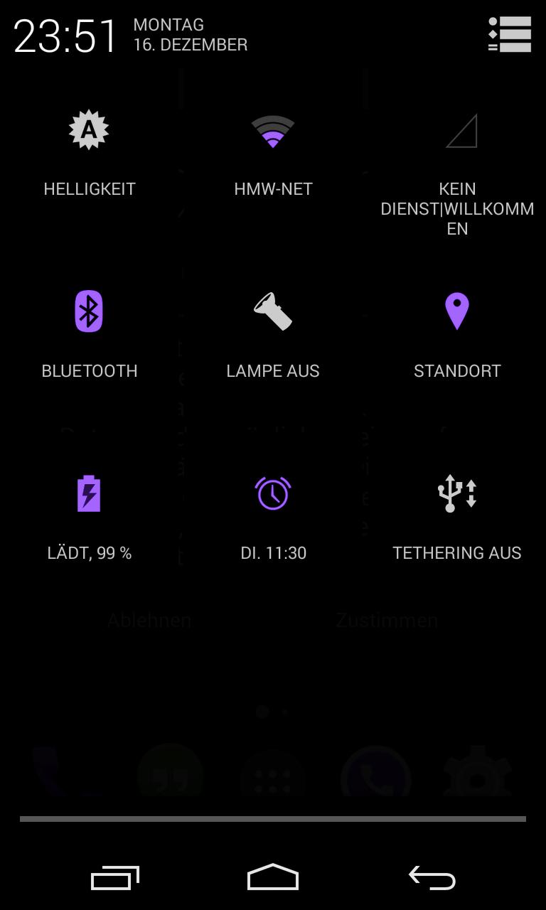 BetterKat CM11 Theme Purple