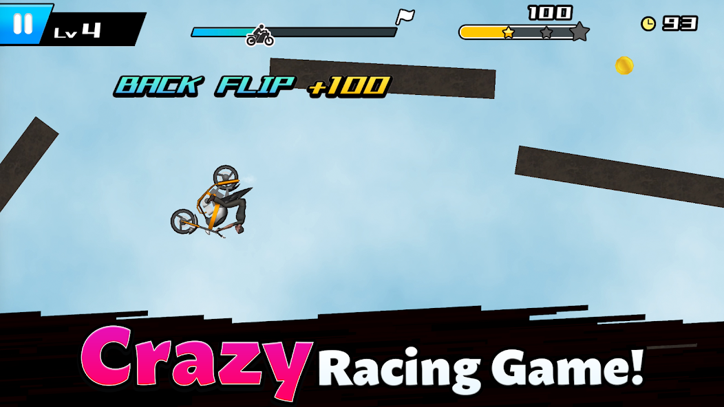 Crazy Bike Racing Level 100