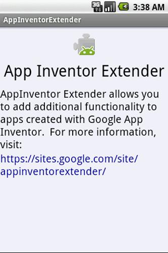 AppInventor Extender