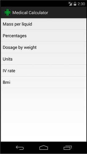 Medical Calculator