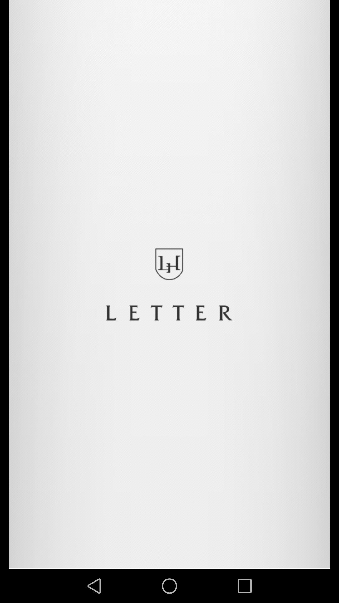 LETTER