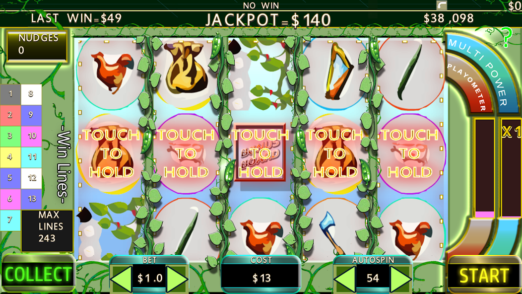 Jack & Beanstalk 243 Slot