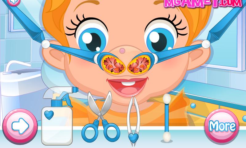 Baby Lizzie Nose Doctor