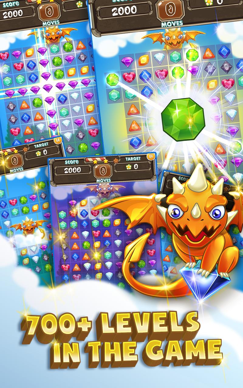 Jewels Dragon match 3