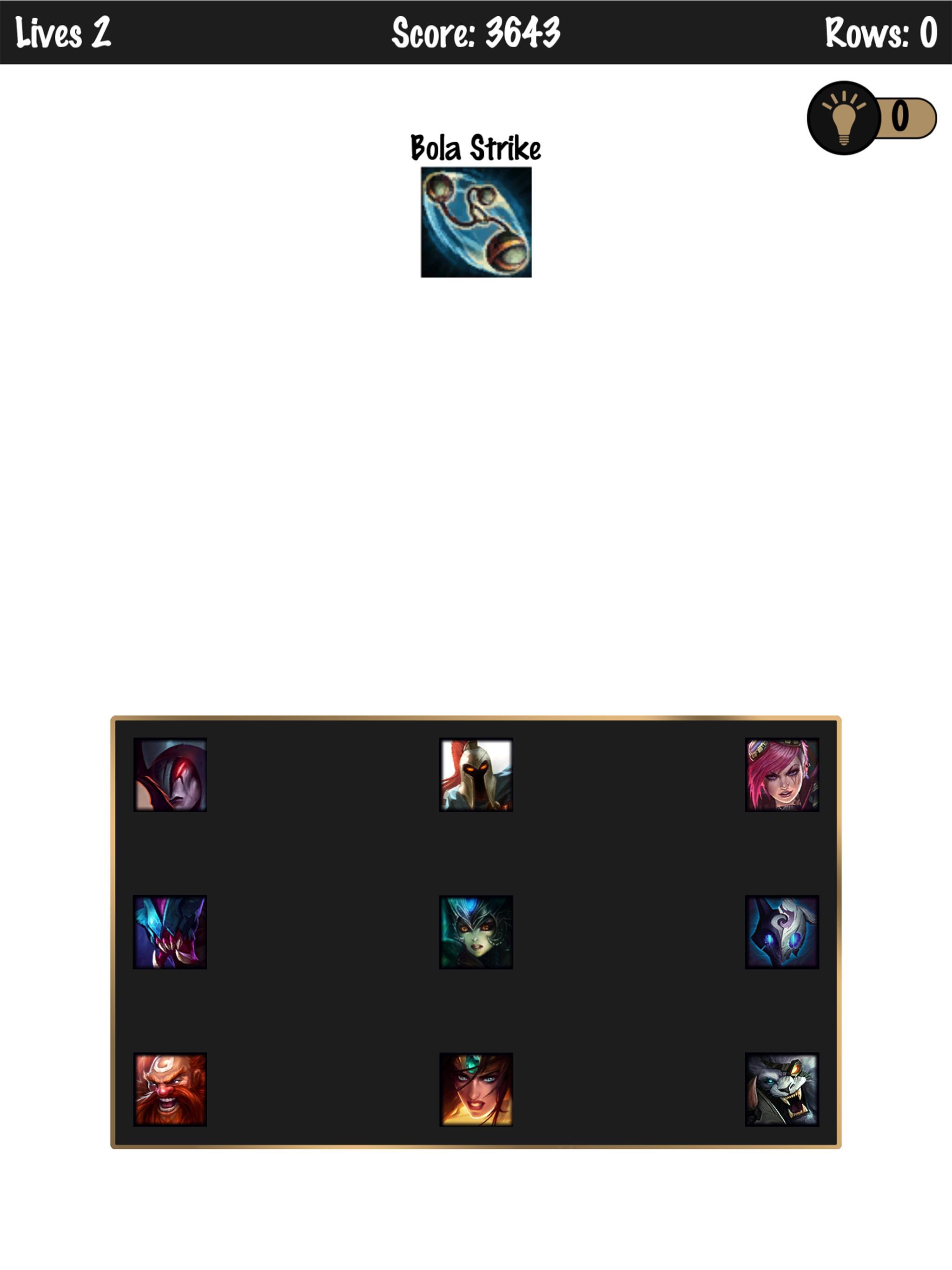 Quiz for LoL