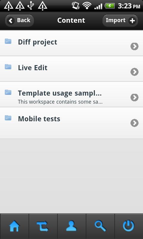 Nuxeo Mobile