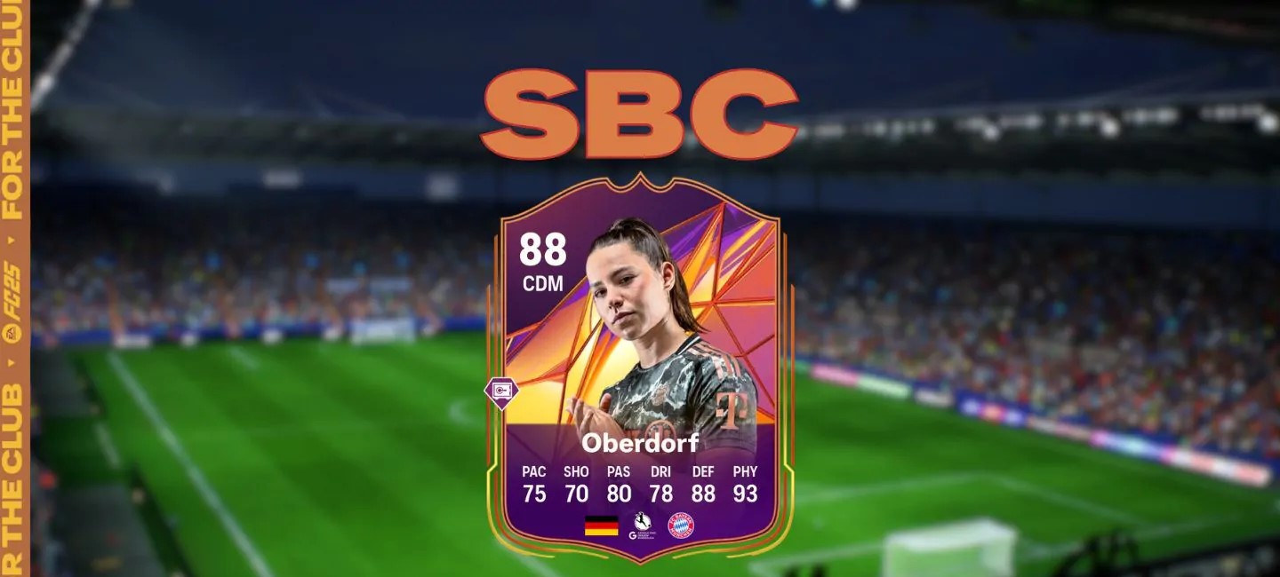 كيف تفعل Lena Oberdorf SBC في EA FC 25 وهل يستحق ذلك؟