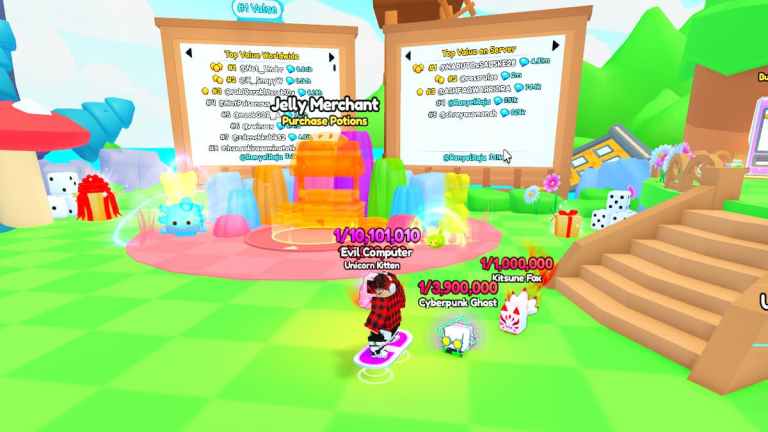 الحيوانات الأليفة Go Go Go Jelly Guide - Jelly God Potion ، Merchant & More