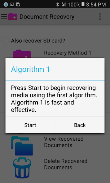 Document Recovery