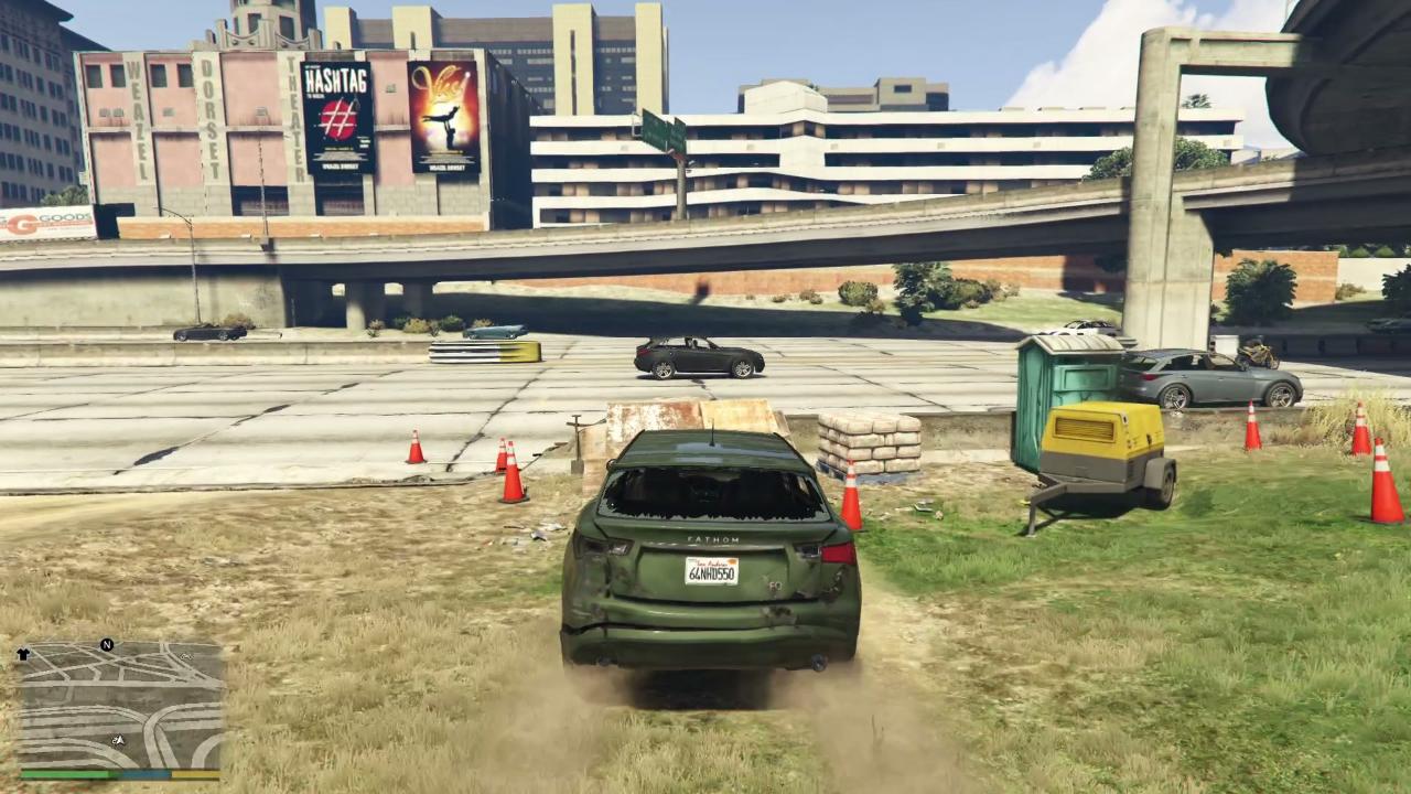 Все места для прыжков в GTA 5