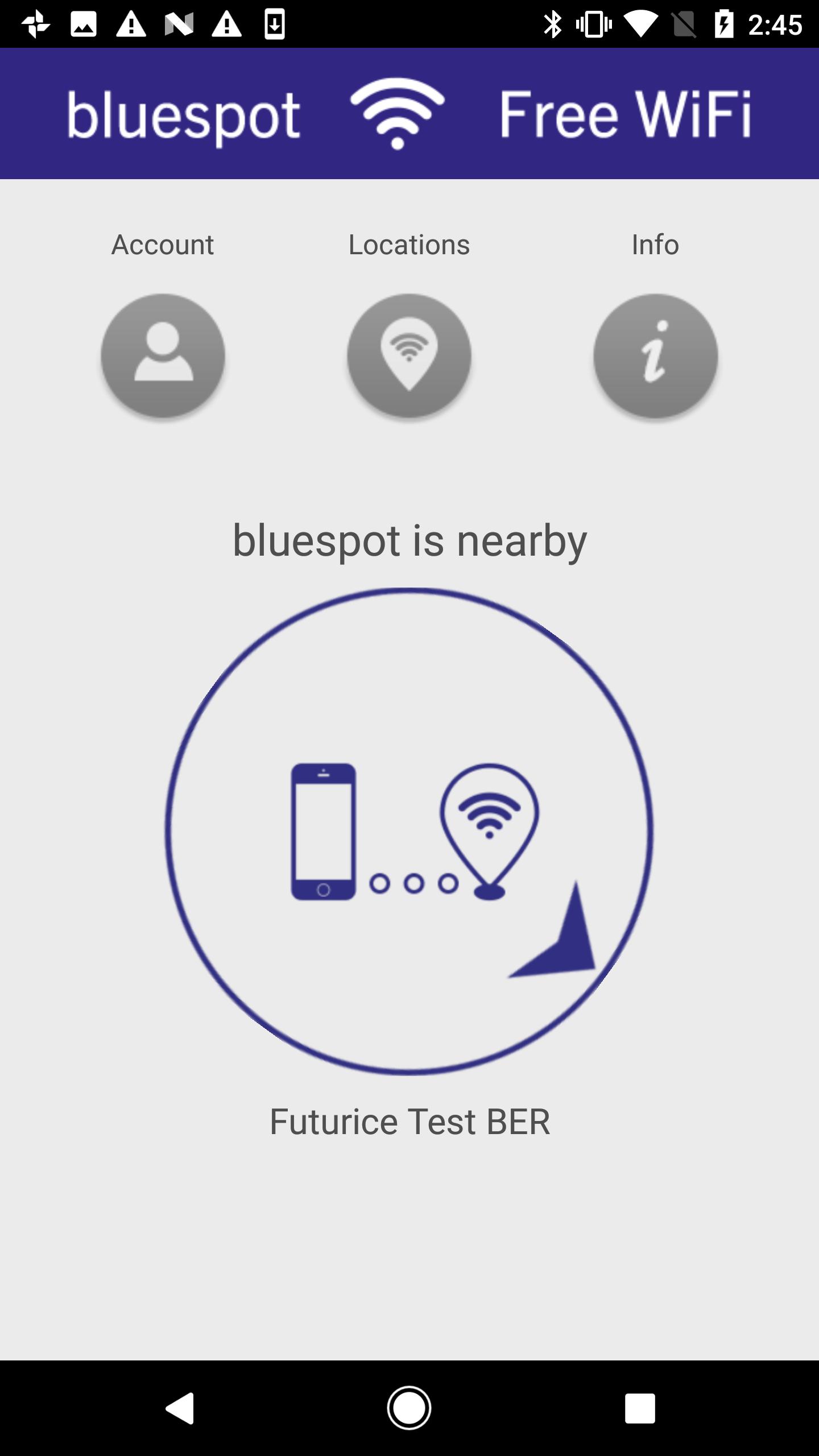 bluespot Free WiFi