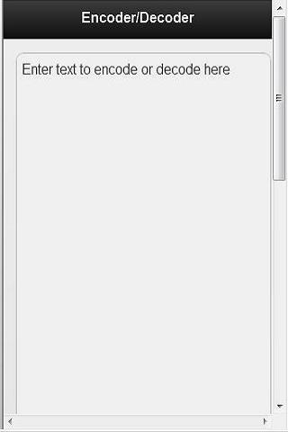 Encode/Decode Free
