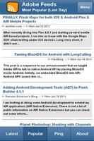 Adobe Feeds Mobile