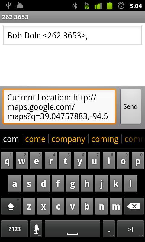 LocSMS - Text GPS Coordinates!