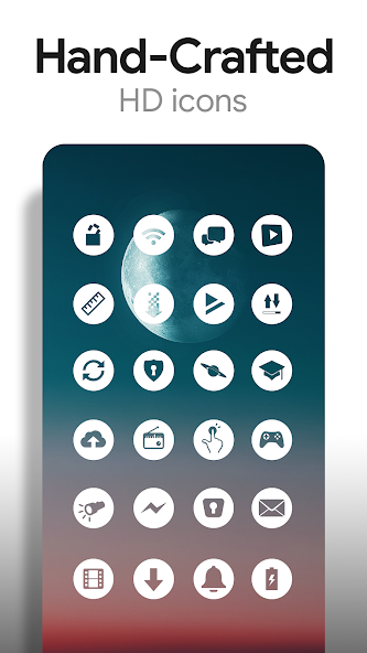 Light Void - Flat White Icons