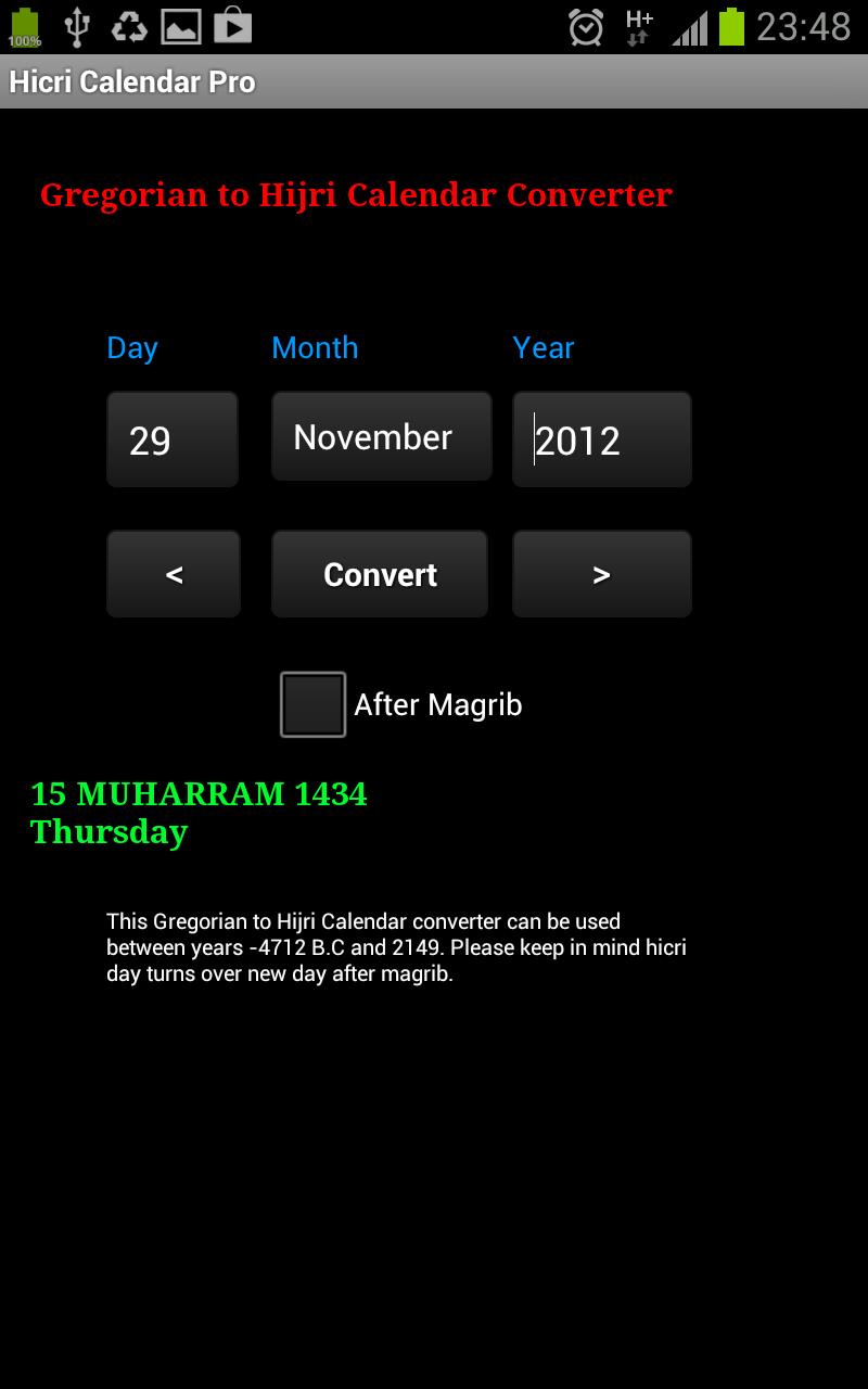 Hijri Calendar Pro