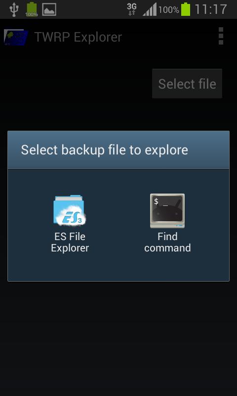 TWRP Explorer