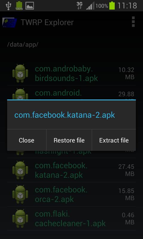TWRP Explorer