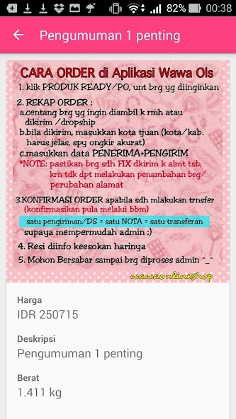 WAWA Online Shop