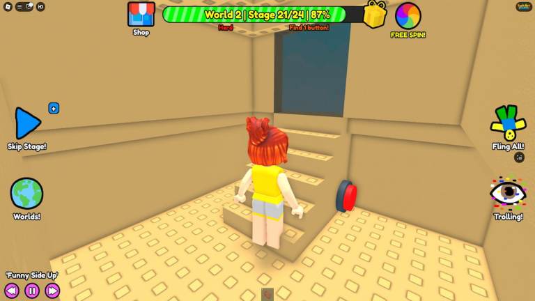 تجول أزرار Roblox