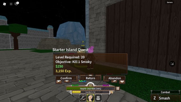 King Legacy Map - Alle Inseln, Quests und Level -Anforderungen