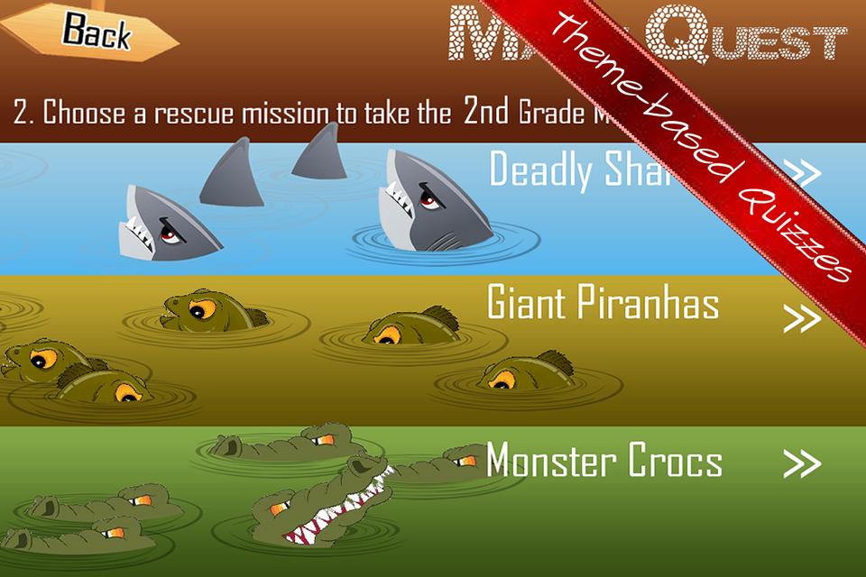 Math Quest Quiz Second Grade 2