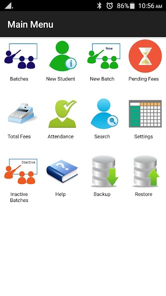 Fees & Attendance Register