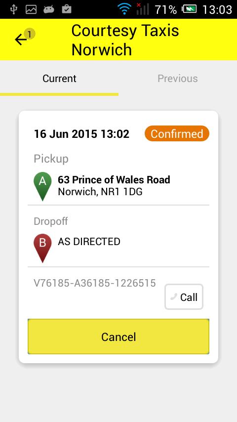 Courtesy Taxis
