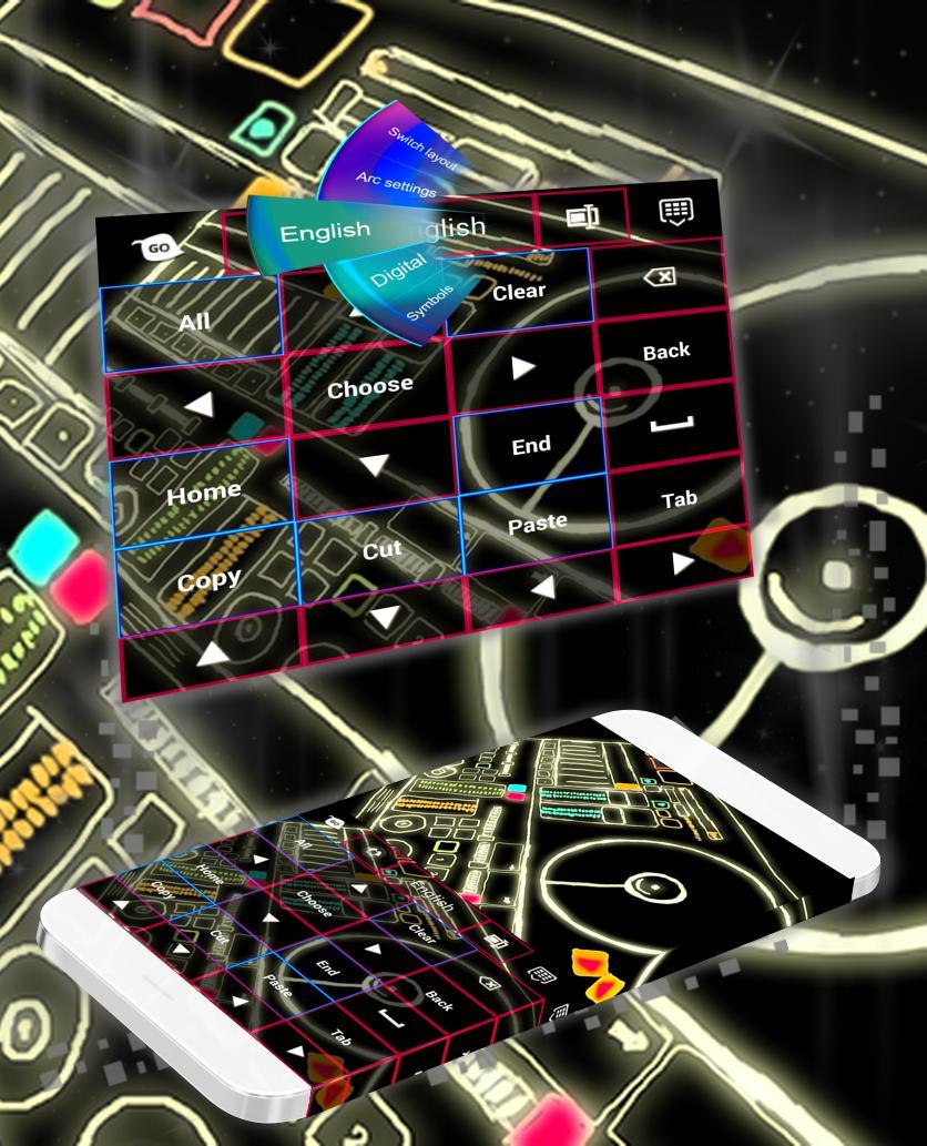DJ Keyboard Theme