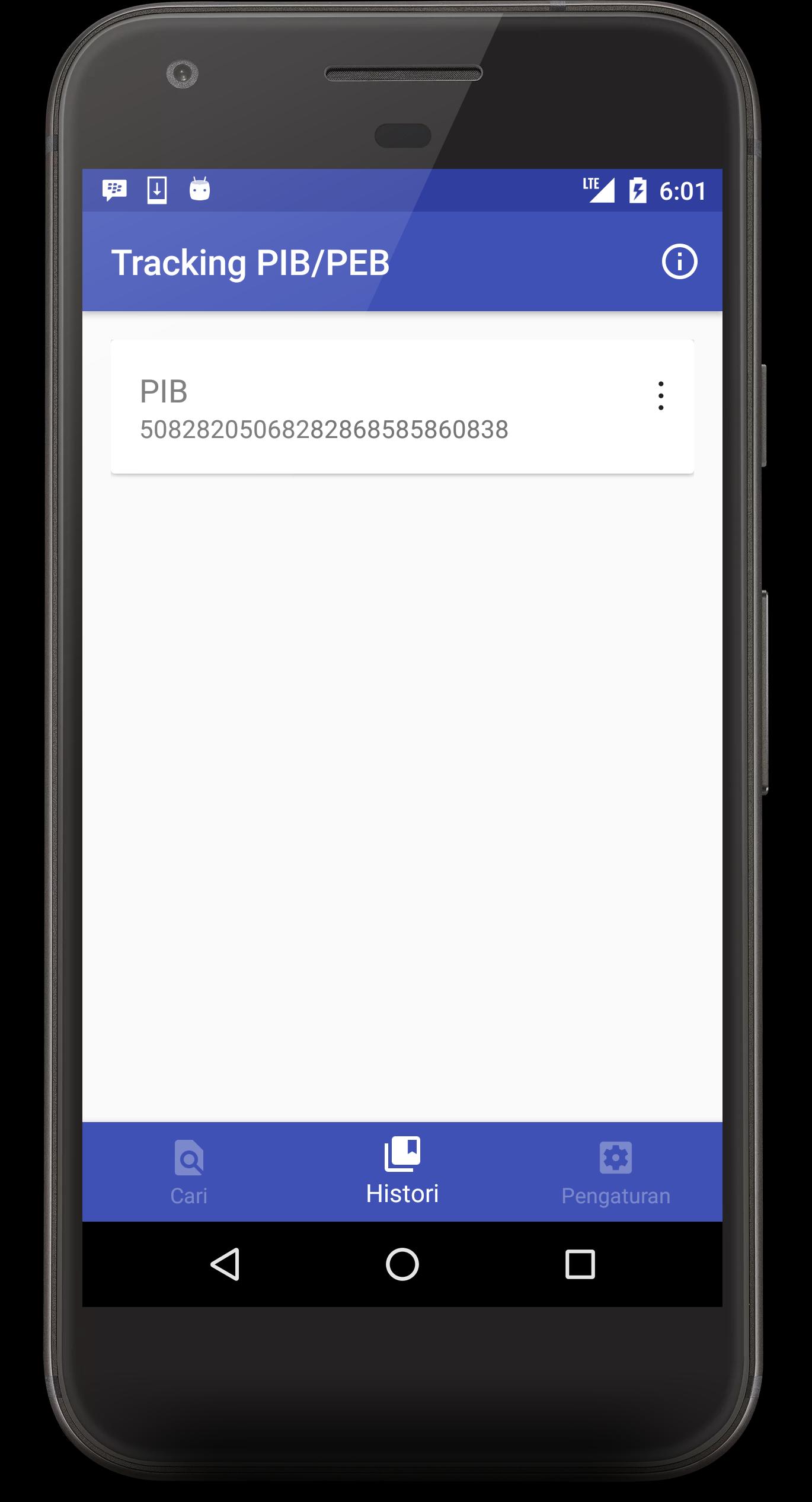 Tracking PIB/PEB
