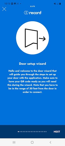 Record Swing Door Manager
