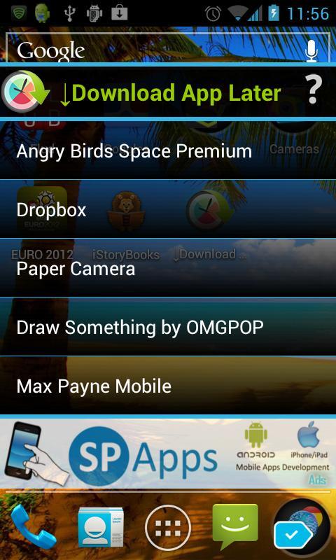 Download App Later (Wish List)